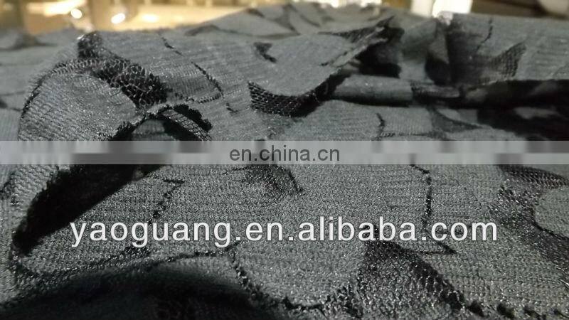 30%Nylon 70%Cotton Lace fabric