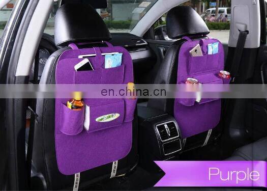 New Arrival Multi-Pocket Seat Back Storage Bag Car Back Seat Organizer