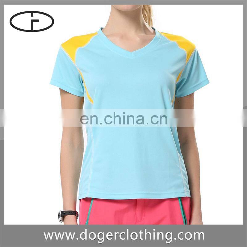 Volume supply sports runnig t-shirt for women