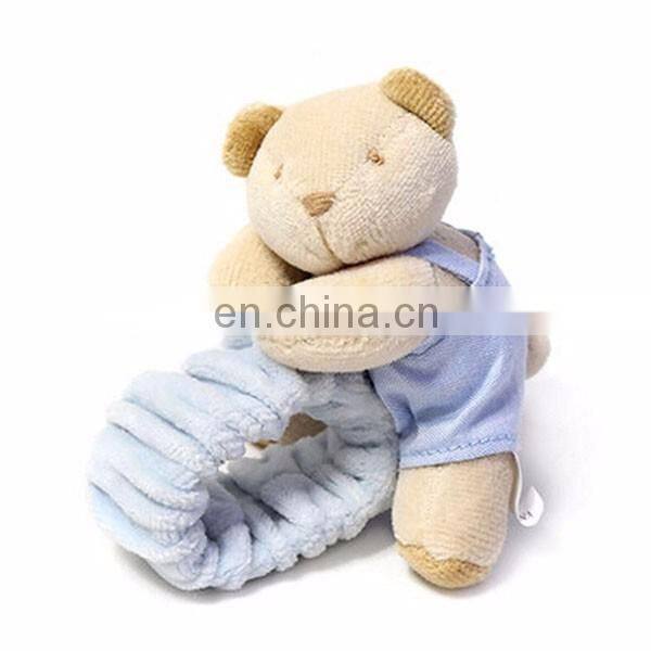 Newborn Baby Plush Wrist Toy Soft Animal Bracelet For Kids Wholesale