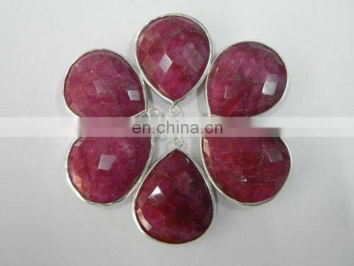 Gold Plated Oval Shape Bezel Gemstone Connectors/New arrival gemstone connector