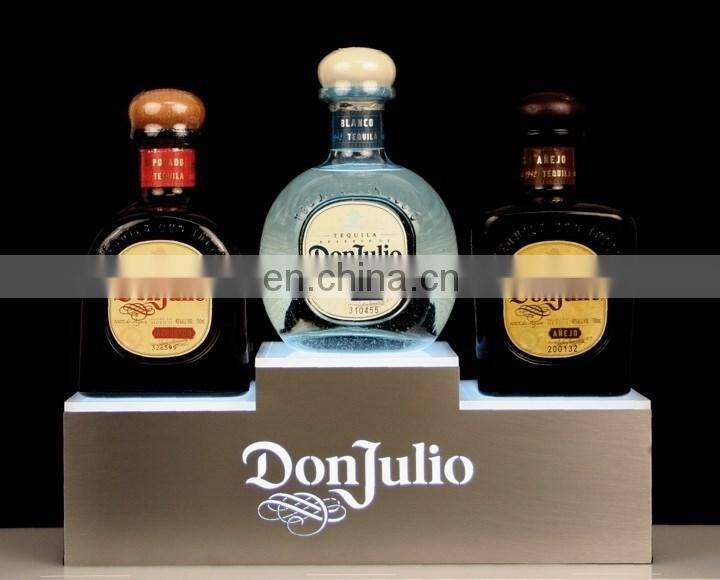 Bar Charming Counter LED Acrylic Wine Display