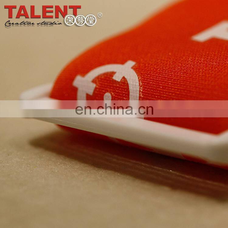 Custom made printing private brand name logo hook&loop with best quality