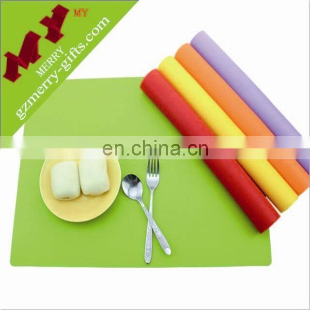 Eco-friendly silicone placemat / plastic place mat