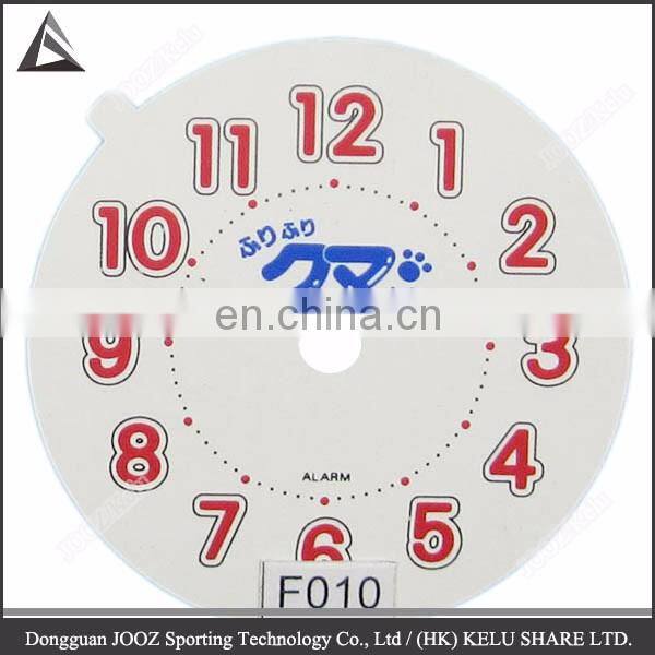 wall clock quartz clock flat board