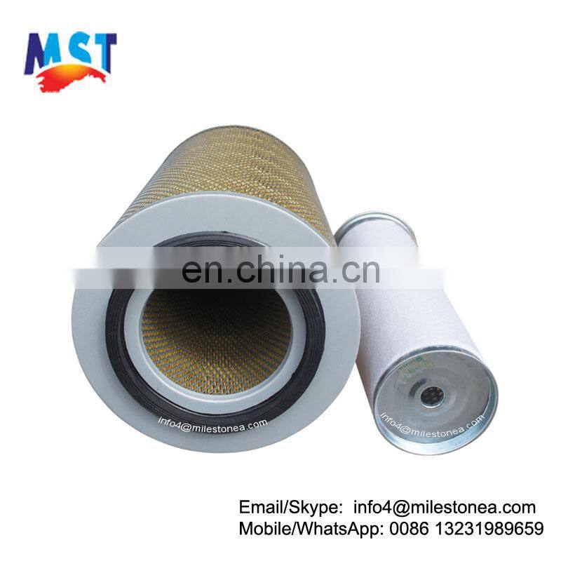 Auto air filter P153029 for excavator engine