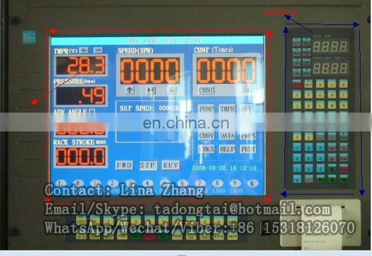 DTS619 DIESEL INJECTION PUMP TEST BENCH