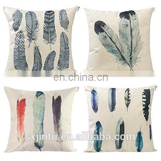 18*18 inch printed velvet Throw pillow cover for sofa