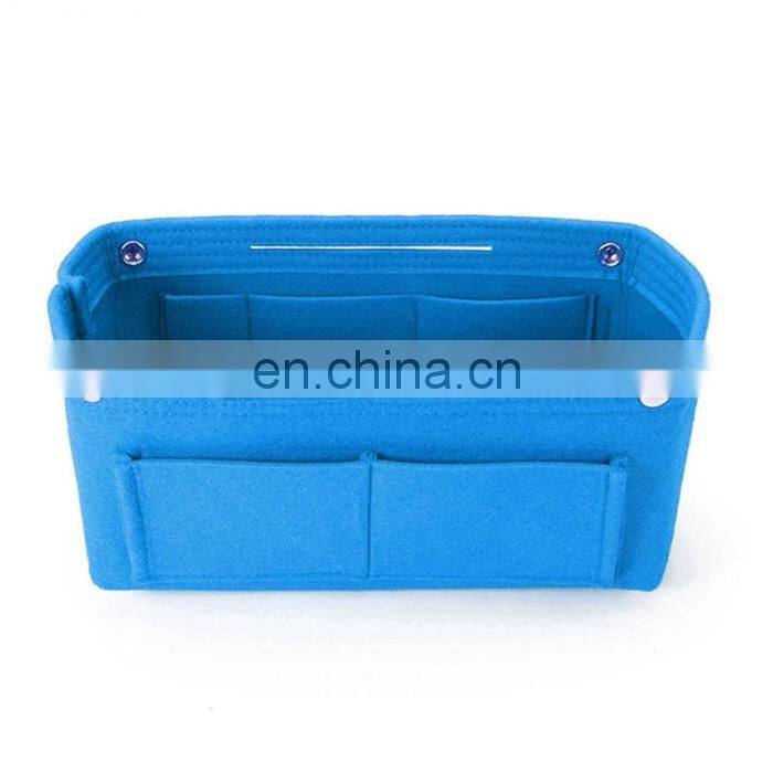 Customized Felt Bag Tote Organizer,Purse Cosmetic Diaper Insert