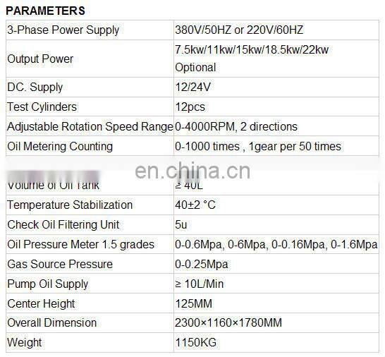 Auto Testing Machine Usage common rail injector test bench