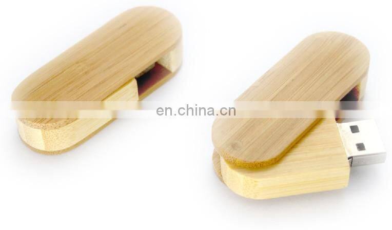 Hot sale swivel wooden USB flash drive, memory stick 1g/2g/4g/8g/32g/64g oem logo printing gift usb