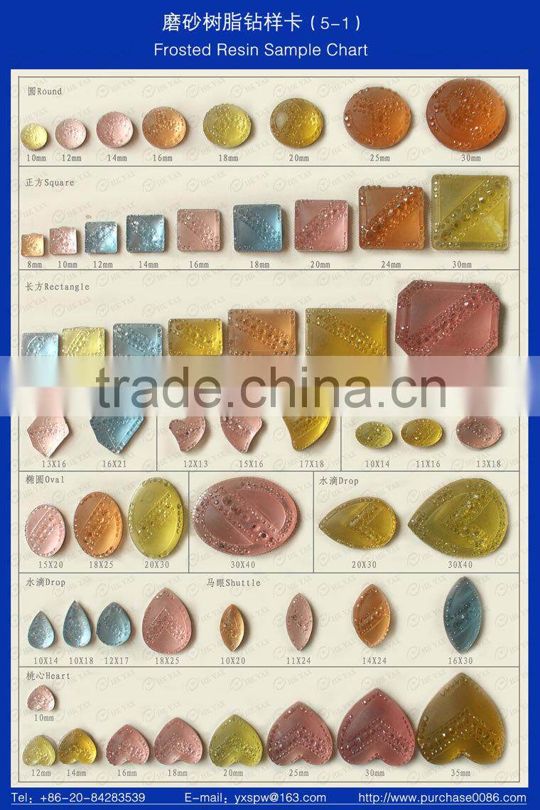 JZ0506 China supplier frosted resin beads,frosted resin beads,resin stones