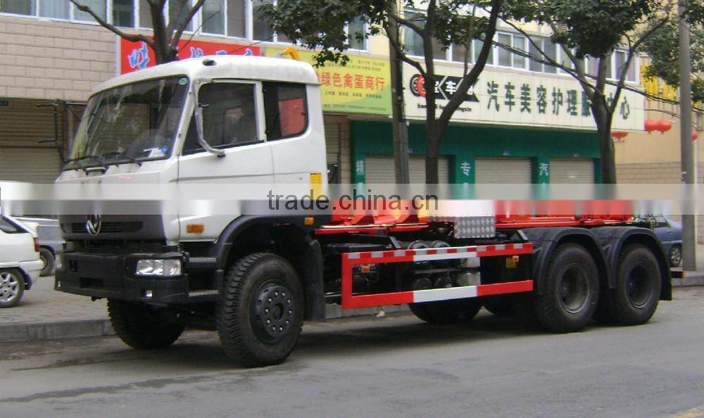 Dongfeng EQ5250G 6x4 hook lift garbage truck cx