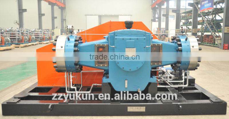 Cylinder filling high pressure gas compressor