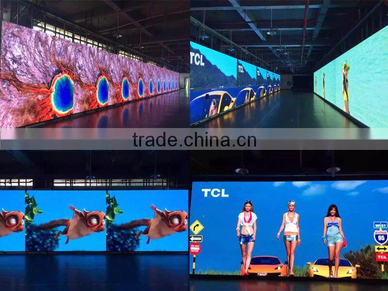 wholesales good price ultra light slim p3.91 led screen panel, indoor led large screen display, led advertising panel