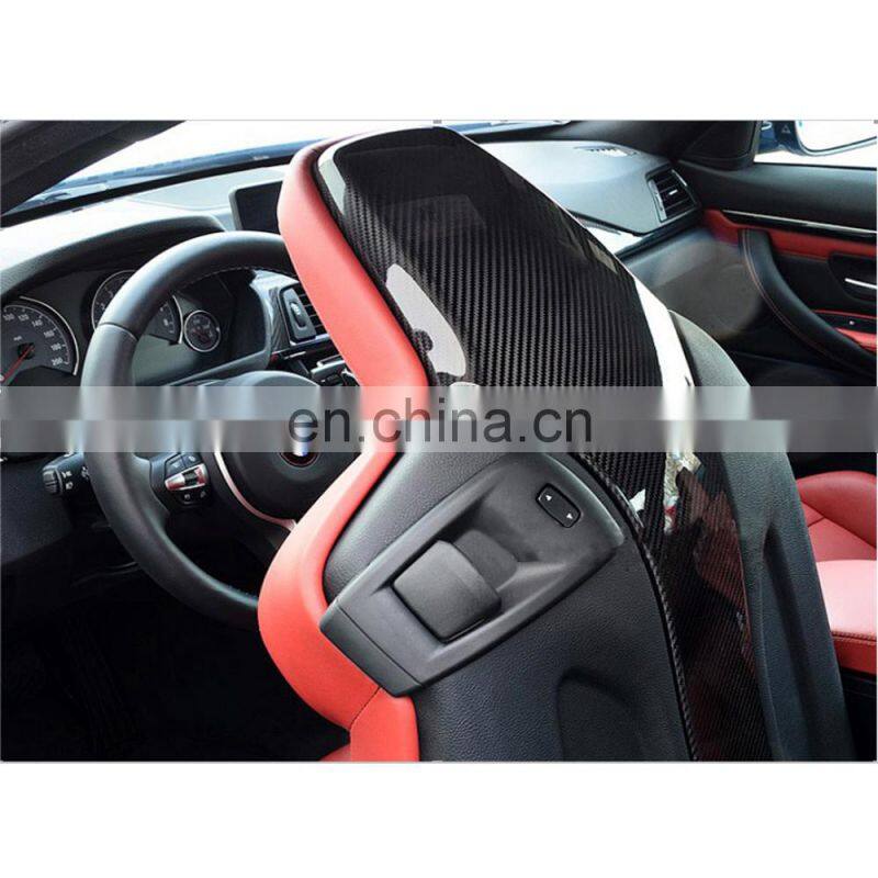 F87 M2 Competition Carbon Seat Back Covers for BMW F82 M4 F80 M3 2014-2020
