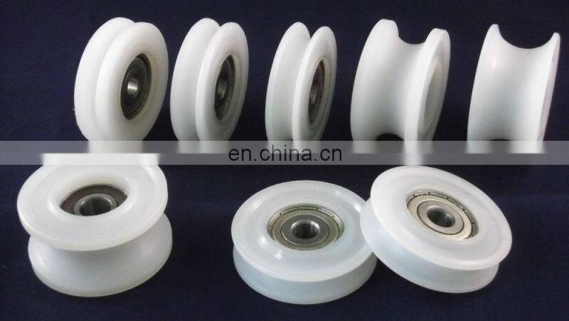 POM5*21*6mm nylon wheel with bearing of bathroom