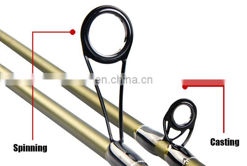 4 Sections Spinning Fishing Poles 1.8/1.98/2.1m Actions 5-22g Lure Weight carbon carp fishing rod