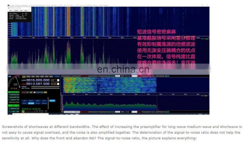 RX-666 ADC Radio 1KHz-1800MHz 16Bit Sampling 32MHz Real Time Bandwidth TCXO 0.1PPM SDR Receiver