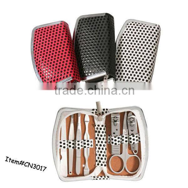 Spot design manicure set safari small mini 7-piece manicure set