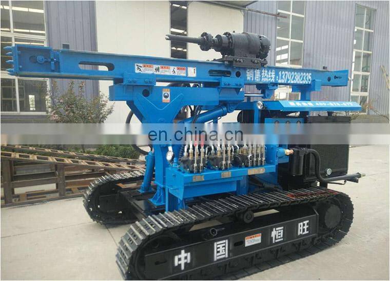 High quality solar steel press pile drilling machine sales promotion
