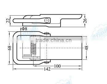03200+03202 Truck custom snap fastener toggle fastener