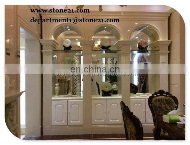 Black portoro marble base marble boulding border