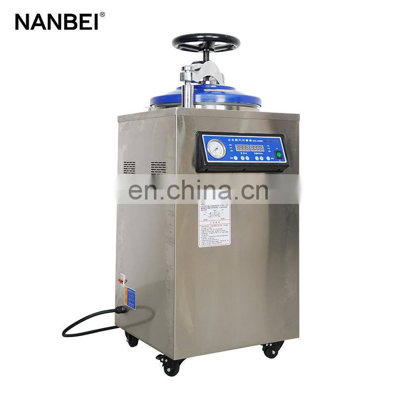 Hot sales pulse vacuum sterilization machine high pressure vertical steam sterilizer autoclave