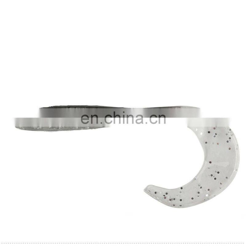 JOHNCOO 12cm 6g Large Soft Fish 4pcs Realistic Plastic Fish Pike Soft Fish Lure