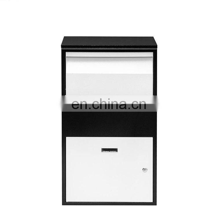New Design Floor Standing Home Outdoor Large Smart Parcel Delivery Drop Post Mail
