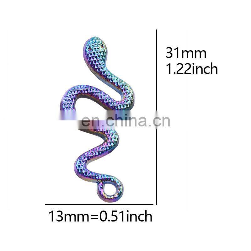 100Pcs Mixed Colorful Metal Animals Charms Beads For Jewelry Making DIY Bracelet Pendant Necklace Accessories Findings