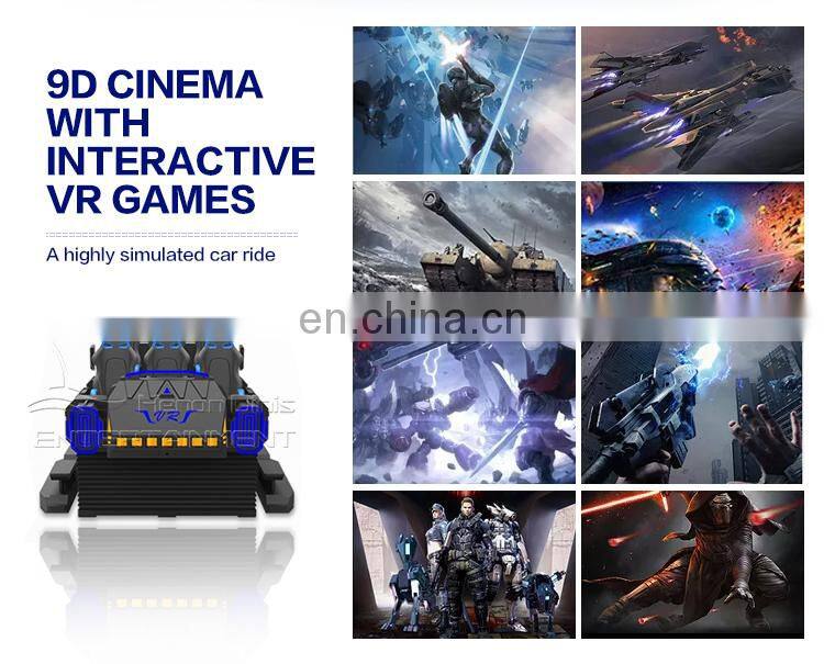 Newest Thrilling Roller Coaster Remove 5d Cinema 7D Cinema Simulator For Sale
