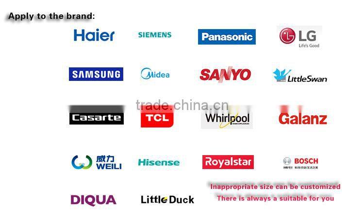 2015 new design household 3D effect graphic washing machine cover