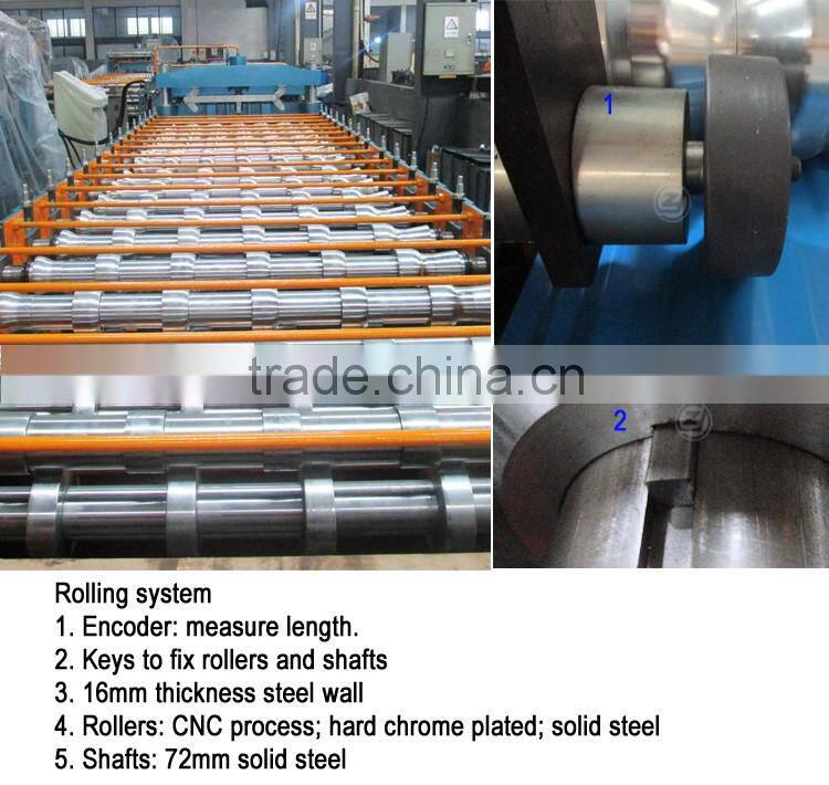 Corrugated Iron Roofing Sheet Roll Forming Making Machine