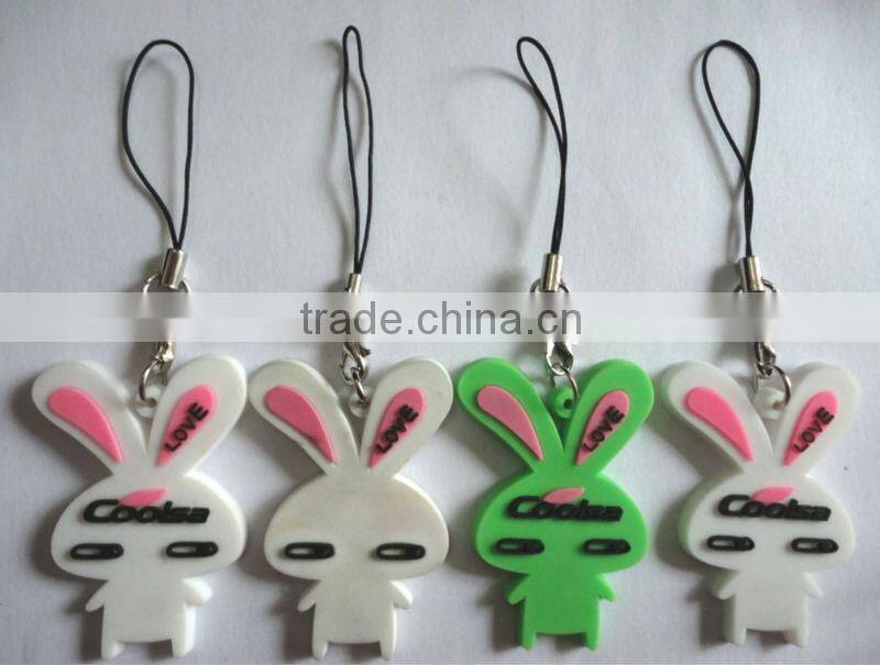 custom 2D soft PVC keychain, cheap bulk 3D rubber key rings, promotion plastic keychain