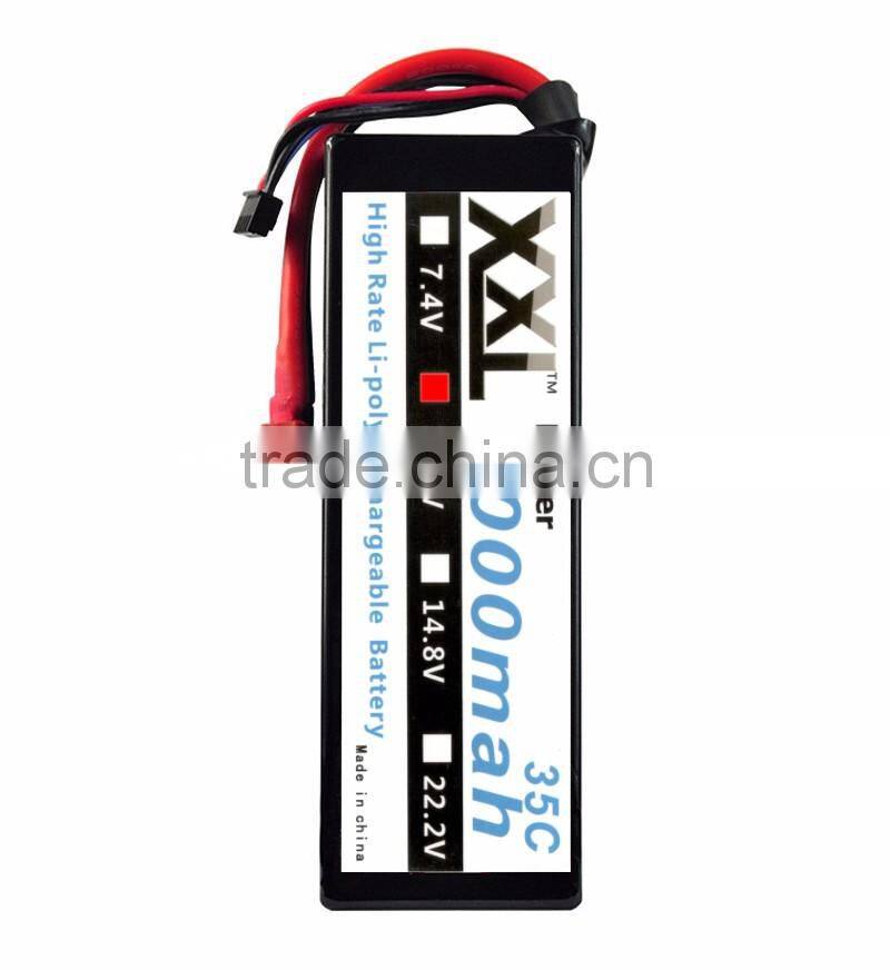 XXL 35C 4000mAh 11.1V rechargeable lipo Battery for RC Toy