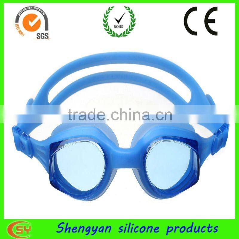 Fashion hot swimming caps and glasses