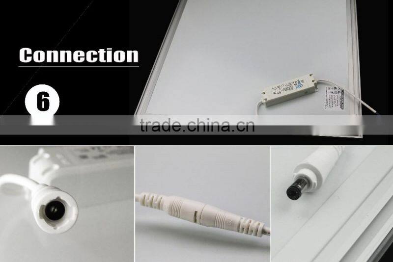 Square LED panel light for office mall and school