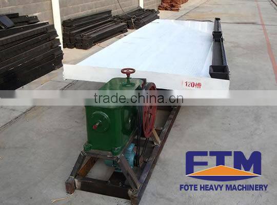 Gold mining equipment shaking table from China