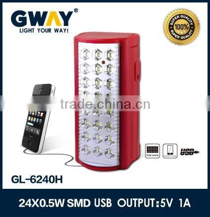 24pcs of 5730SMD LED Rechargeable emergency light