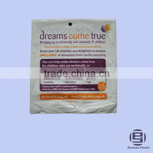 NKF Biodegradable Charity Bag With Printing For Collection