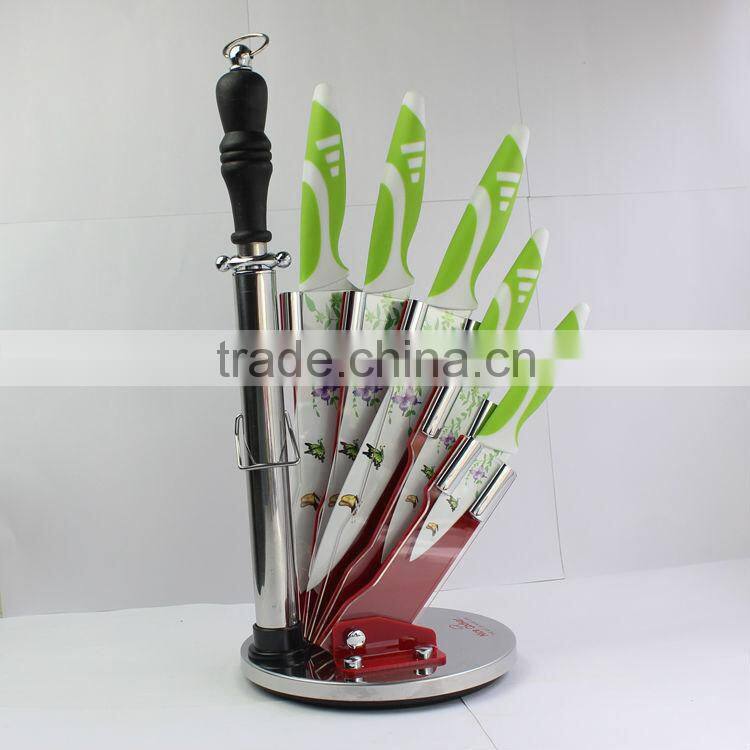 2014 hot-selling printing kitchen knife set