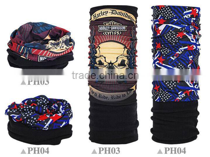 Winter Magic Multifunctional Headwear Bandana With Fleece