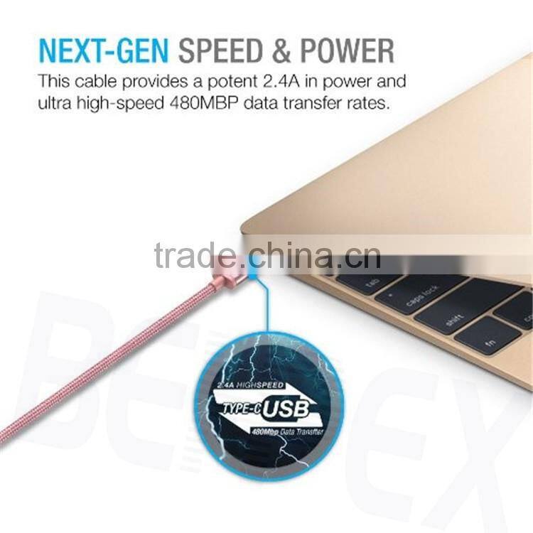 Reversible Type C 2.0 USB Data Cable