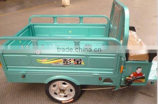 800W three-wheel cargo electric rickshaw