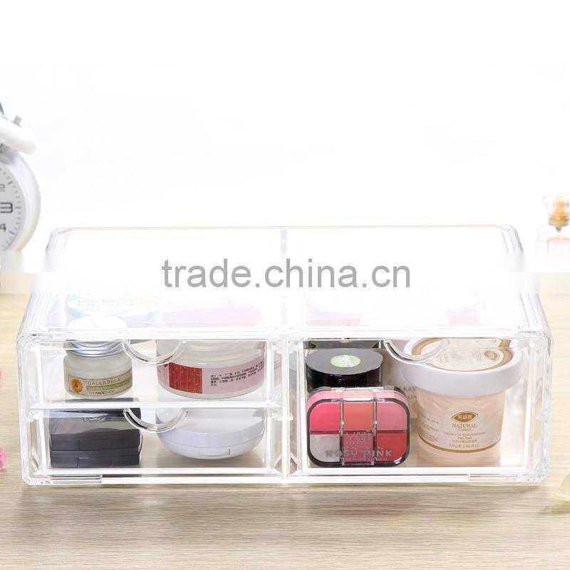 C148 ANPHY 3 drawer acrylic cosmetic box storage box 34.5*22*11cm