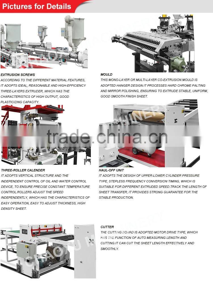 high quality plastic extruder polypropylene bag making machine