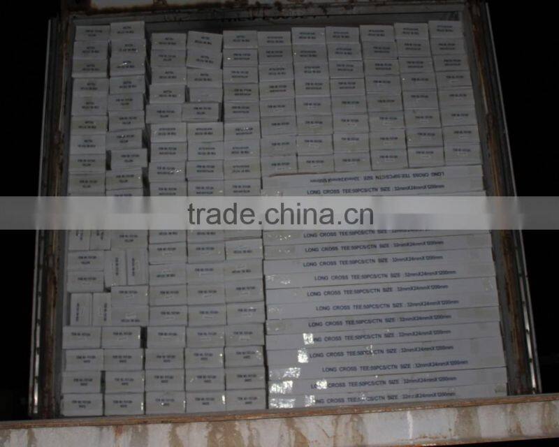 black line /black groove Ceiling T Bar/Grid for ceiling