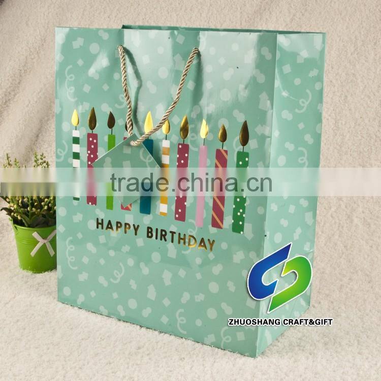 Wholesale alibaba fancy paper gift bag with handles,christmas paper bag for gift,customized paper gift bag made in china