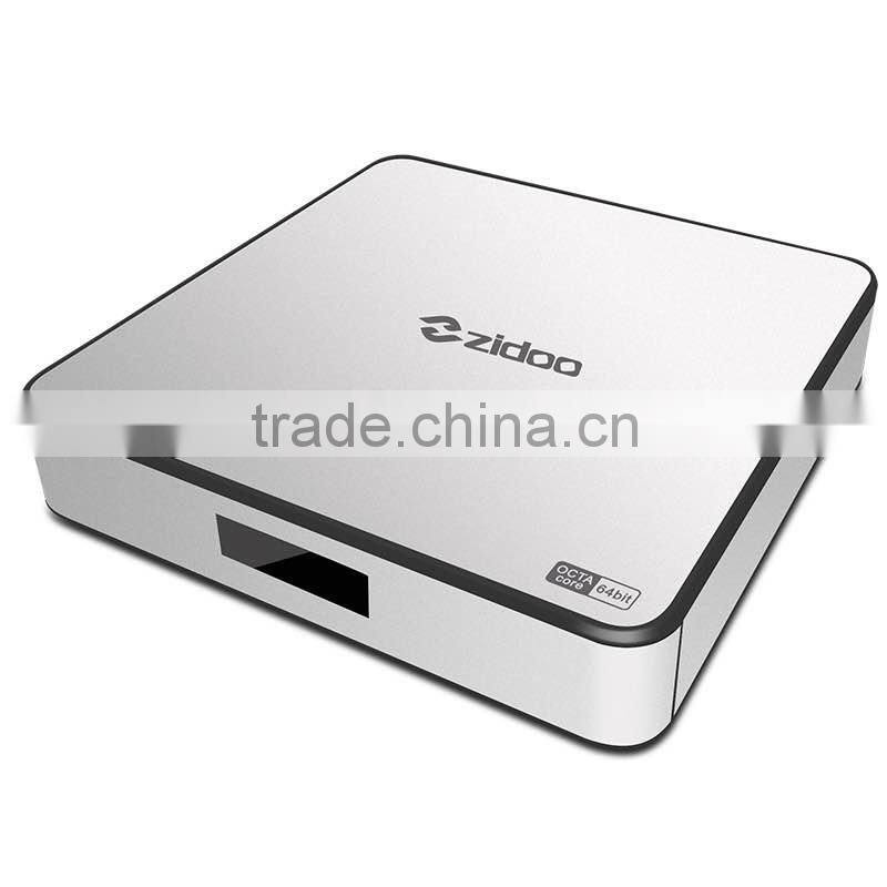 Vensmile Zidoo X6 Pro Android 5.1Smart tv box RK3368 Octa Core android tv box Zidoo X6 Pro for rk3368 tv box